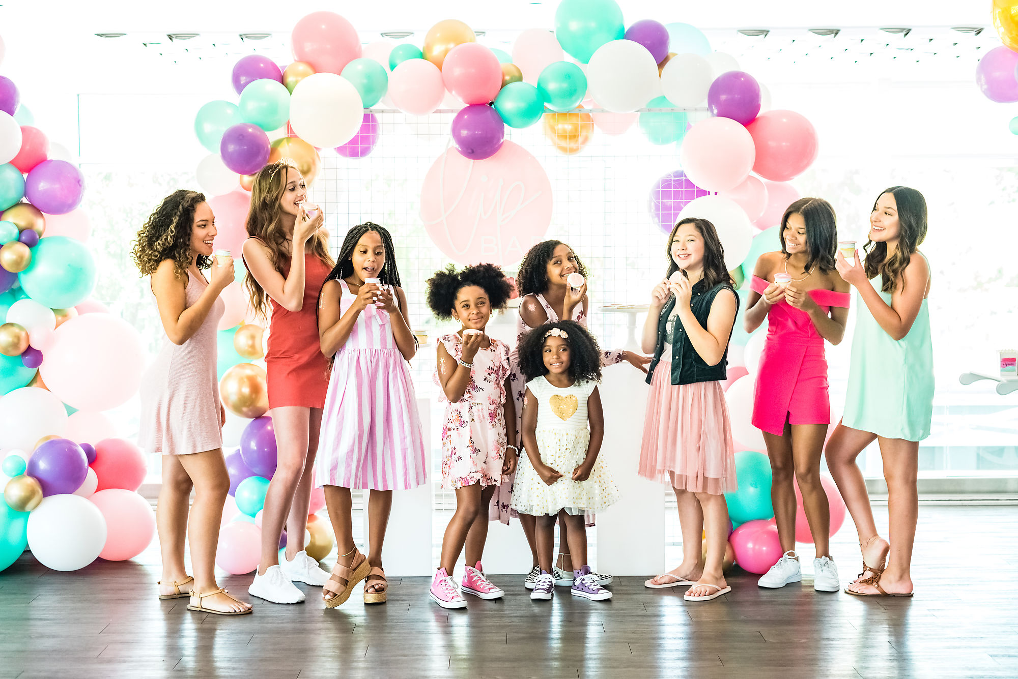 Kylie Jenner inspired kids birthday party at Clayton On the Park in Scottsdale Arizona