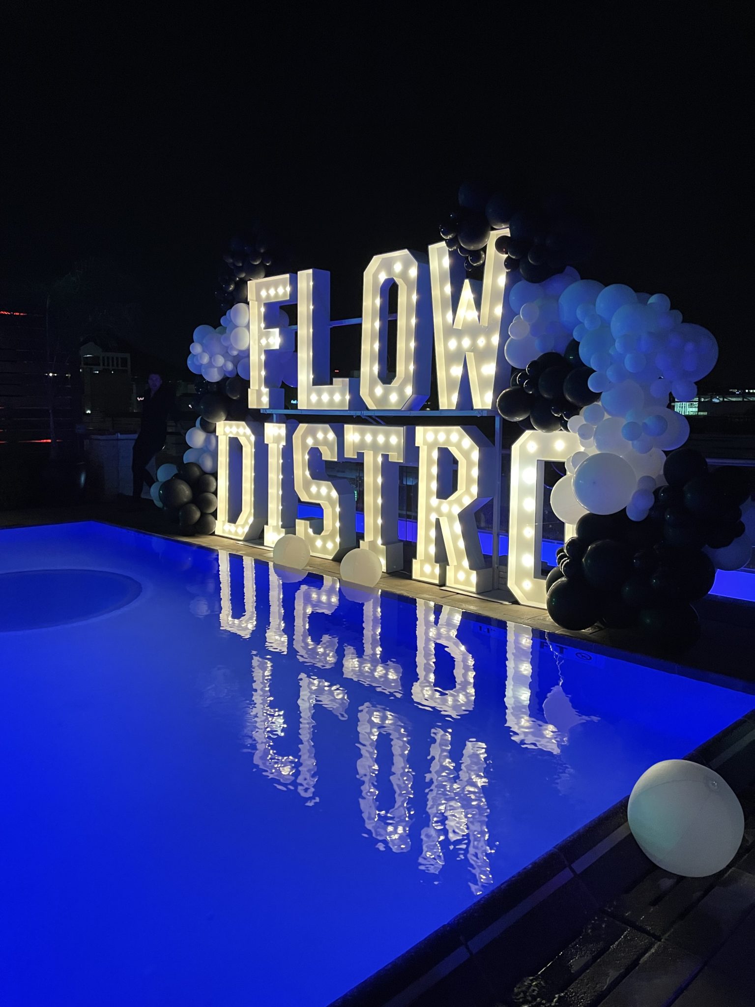 Flow Distro Party | partiesonpurpose.com