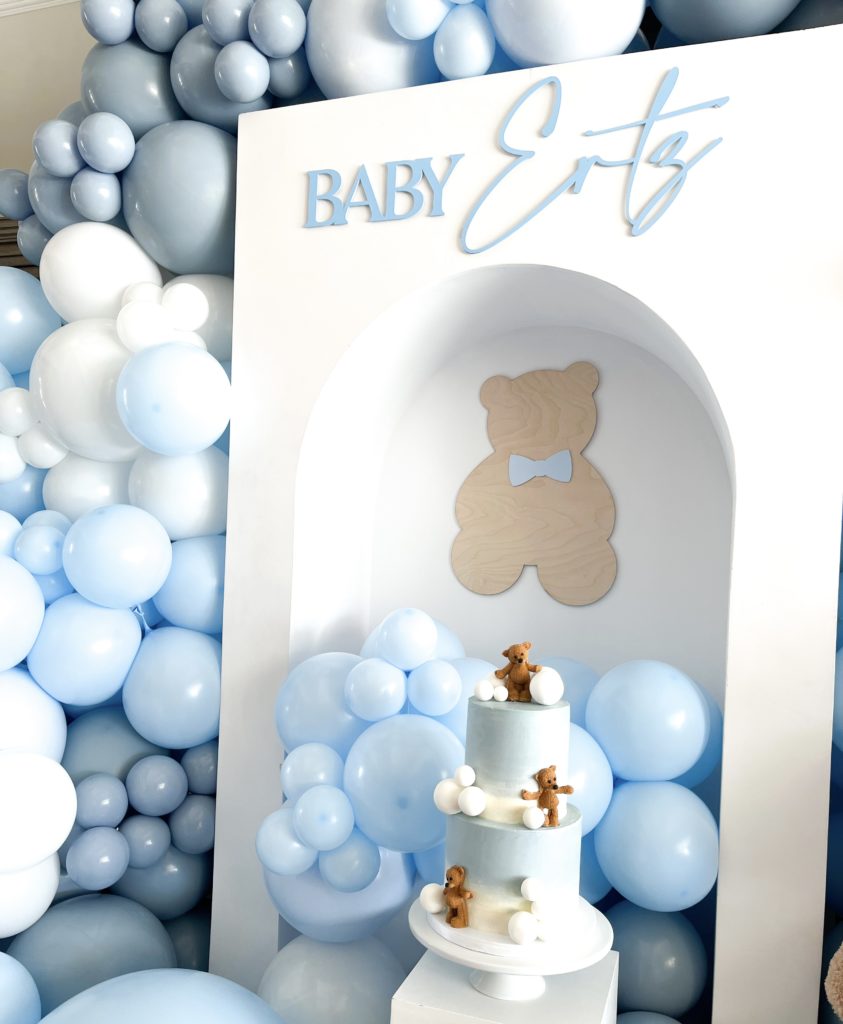 Teddy Bear Baby Shower | partiesonpurpose.com
